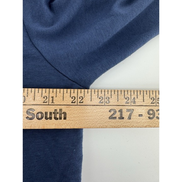 Travis Mathew Men's Size Large Blue Lightweight Stretch Hoodie - Picture 5 of 6